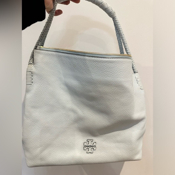 Tory Burch Taylor Hobo light blue leather bag - Picture 1 of 2